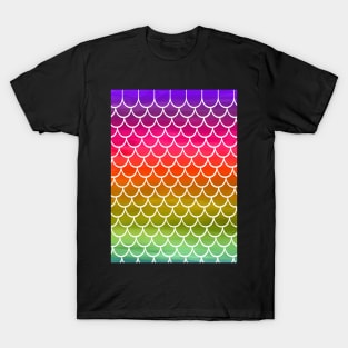 Rainbow Mermaid Scales T-Shirt